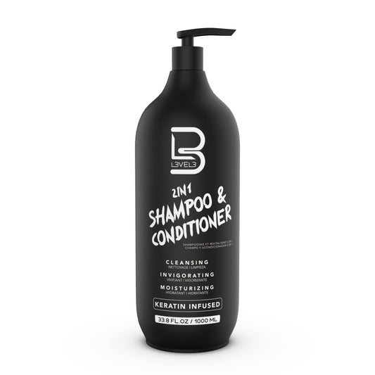 L3VEL3 2-In-1 Shampoo & Conditioner (33.8oz)